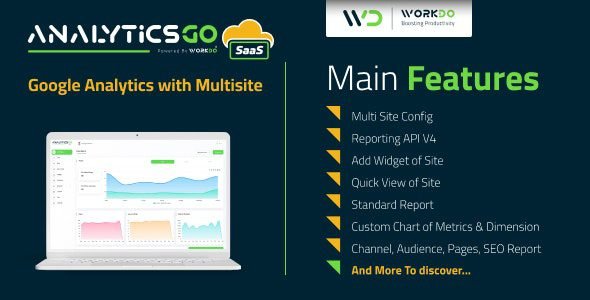 AnalyticsGo SaaS 1.1.0 – Google Analytics V4 with Multisite Free Download