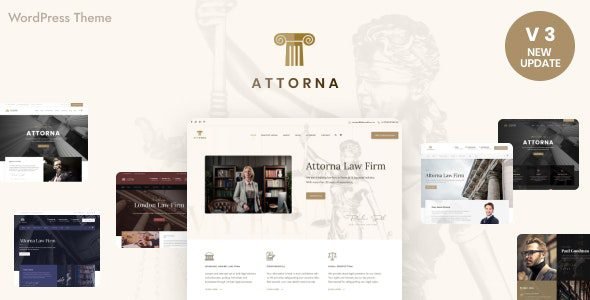 Attorna 3.0 – Law, Lawyer & Attorney Free Download