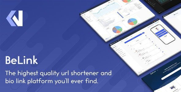 BeLink 3.0.8 – Bio Link & URL Shortener Platform Free Download