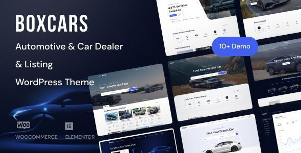Boxcar 1.1.8 – Automotive & Car Dealer WordPress Theme Free Download