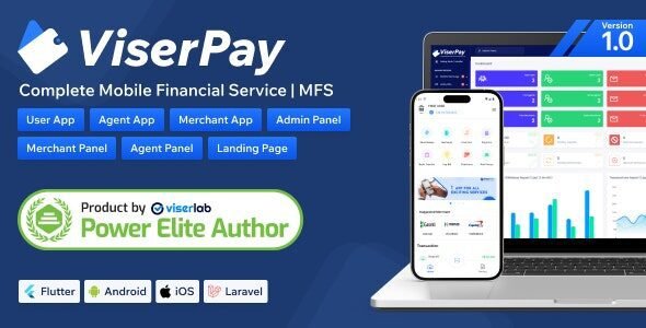 ViserPay 1.0 – Complete Mobile Financial Service | MFS Free Download