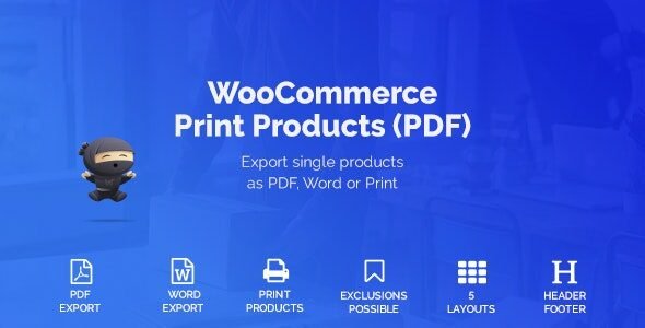 WooCommerce Print Products Plugin
