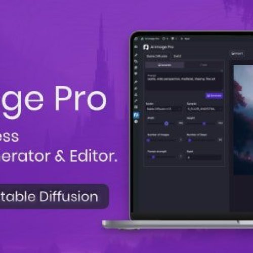 AI Image Pro 2.0.1 – WordPress AI Image Generator & Editor, DALLE & Stable Diffusion Free Download