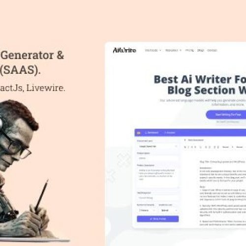 AiWrite 1.5.1 – AI Writer, Content Generator & Writing Assistant Tools(SAAS) Free Download