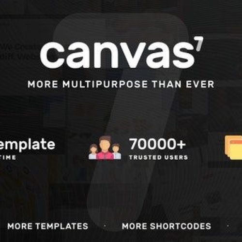 Canvas 7.2.0 – The Multi-Purpose HTML5 Template Free Download