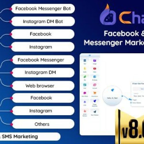 ChatPion 8.5.4 – Facebook & Instagram Chatbot,eCommerce,SMS/Email & Social Media Marketing Platform (SaaS) Free Download