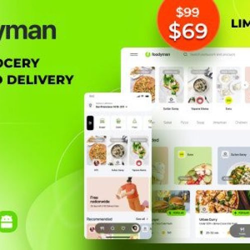 Foodyman 2023-10 – Multi-Restaurant Food and Grocery Ordering and Delivery Marketplace (Web & Customer Apps) Free Download