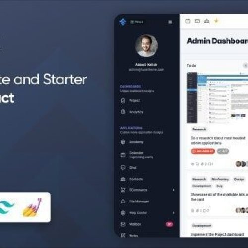 Fuse 8.3.8 – React 18+ Admin Template Free Download
