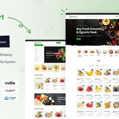 Grenmart 1.0.5 – Organic & Grocery Laravel eCommerce Free Download