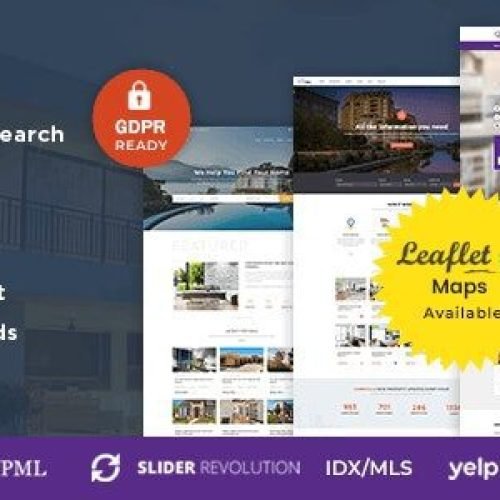 Home Villas 2.8 – Real Estate WordPress Theme Free Download