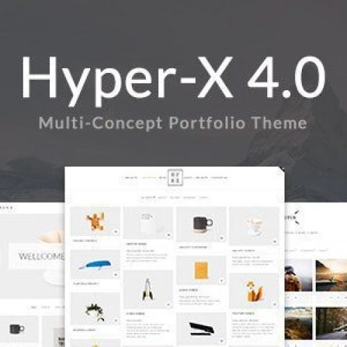 HyperX 4.9.9.4 – Responsive WordPress Portfolio Theme Free Download