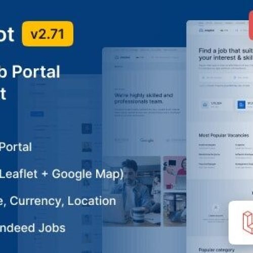 Jobpilot 2.77.17 – Job Portal Laravel Script Free Download