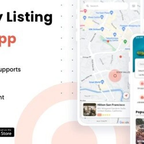 Listar FluxPro 1.2.9 – Flutter mobile directory listing & booking – WordPress Backend Free Download