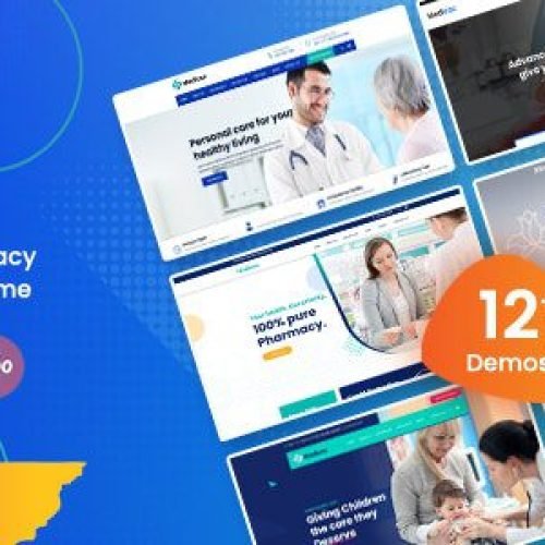 Medicoz 1.8.0 – Clinic & Pharmacy WordPress Theme Free Download