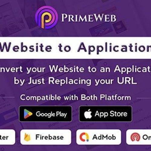 Prime Web 1.0.10 – Convert Website to Flutter App | Web View App | Web to App Free Download
