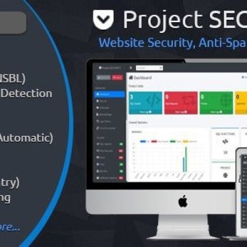 Project SECURITY 5.0.2 – Website Security, Anti-Spam & Firewall Free Download