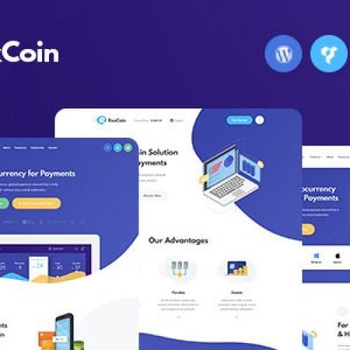 RexCoin 1.2.5 – A Multi-Purpose Cryptocurrency & Coin ICO WordPress Theme Free Download