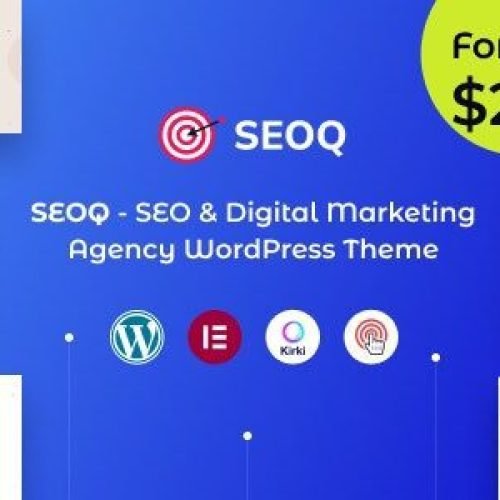 SEOQ 1.0.8 – SEO & Digital Marketing Agency WordPress Theme Free Download
