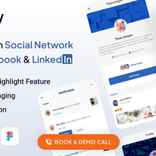 SocialV 7.3.0 – Social Network Flutter App with BuddyPress (WordPress) Backend Free Download