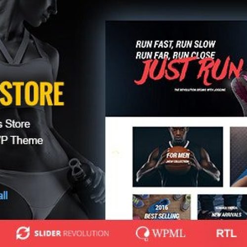 Sports Store 1.1.8 – WooCommerce WordPress Theme Free Download