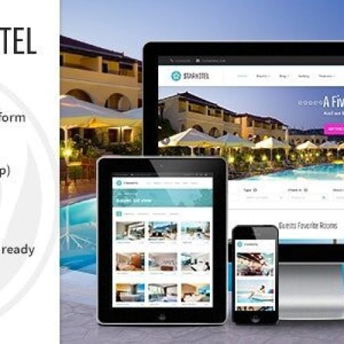 Starhotel 3.0.3 – Hotel WordPress Theme Free Download