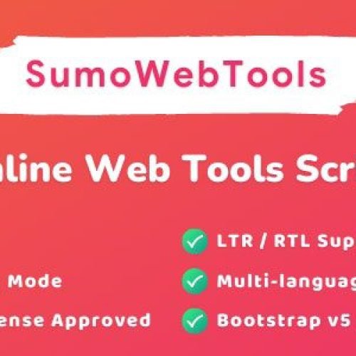 SumoWebTools 2.0.1 – Online Web Tools Script Free Download
