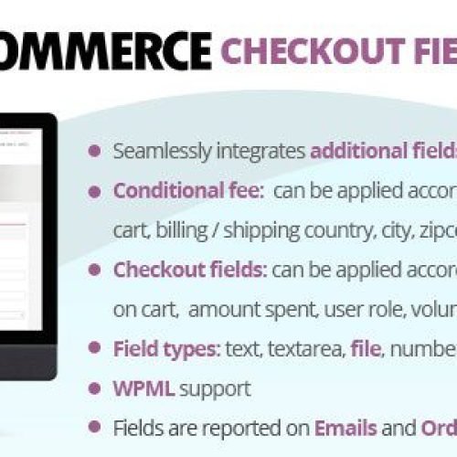 WooCommerce Checkout Fields & Fees 10.0 Free Download