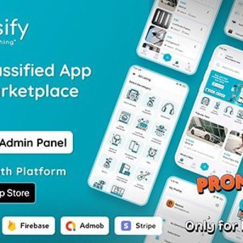 eClassify 1.0.2 – Classified Buy and Sell Marketplace Flutter App with Laravel Admin Panel Free Download